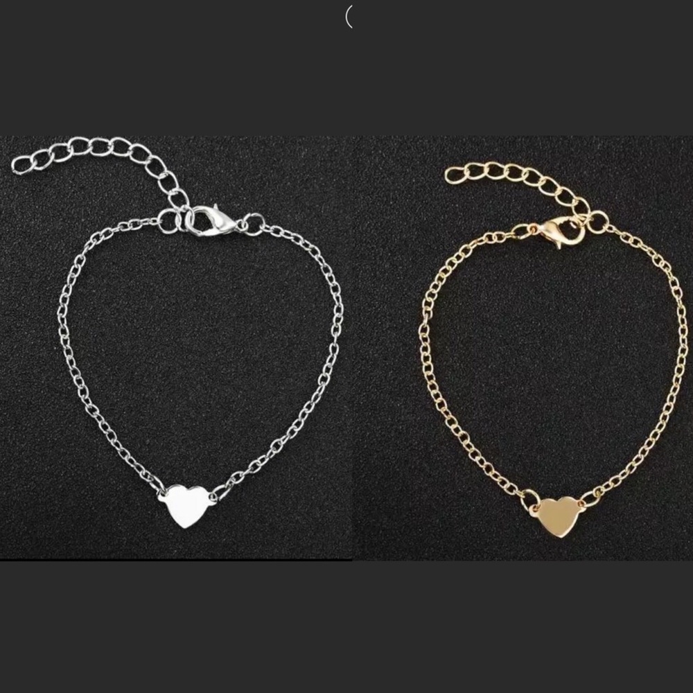 Silver Heart Bracelet - Picture 4 of 5